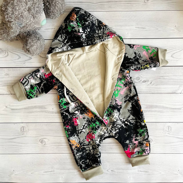 Комбинезон для новорожденного из натурального хлопка Bebika (20/13-29)